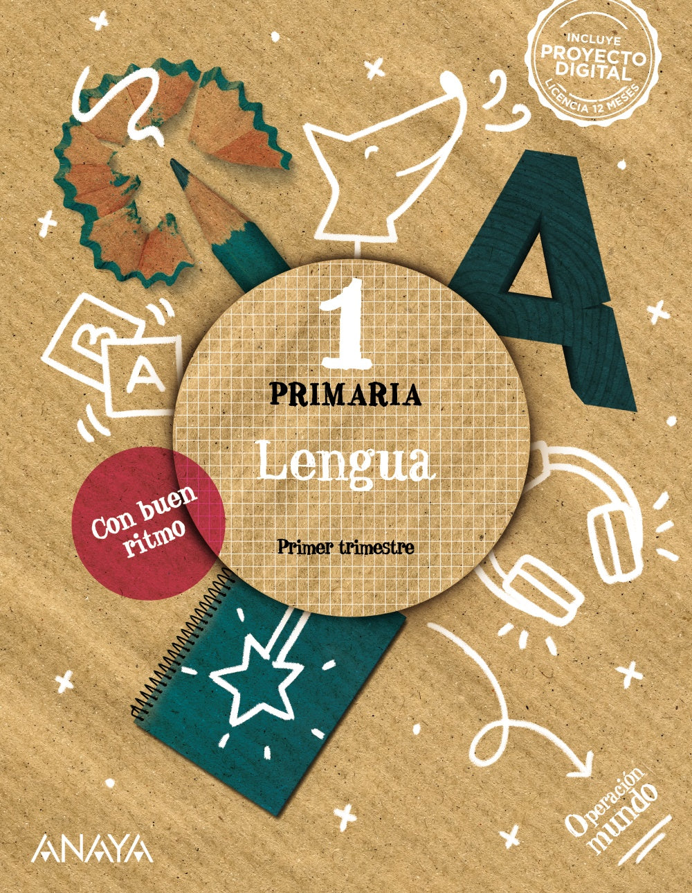 Lengua 1. Con buen ritmo. Cuadrícula.