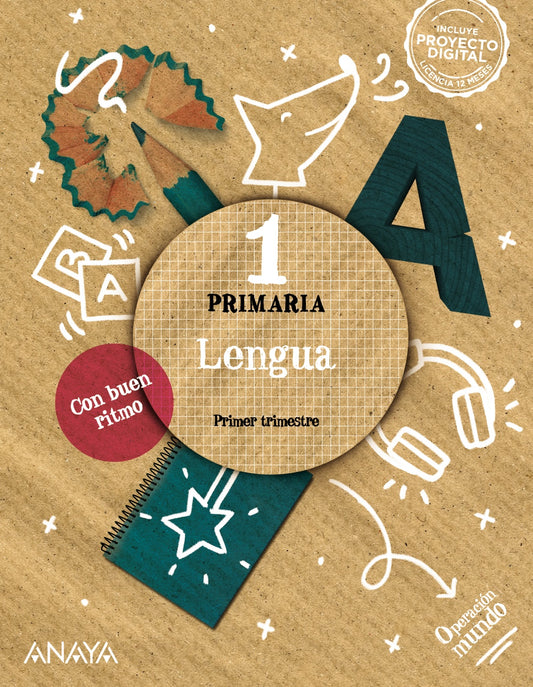 Lengua 1. Con buen ritmo. Cuadrícula.