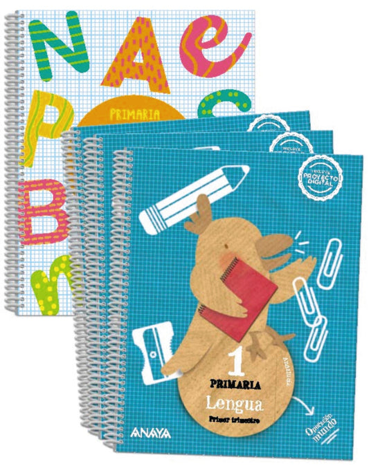 Lengua 1. Cuadrícula. (Incluye Lectoescritura cuadrícula)