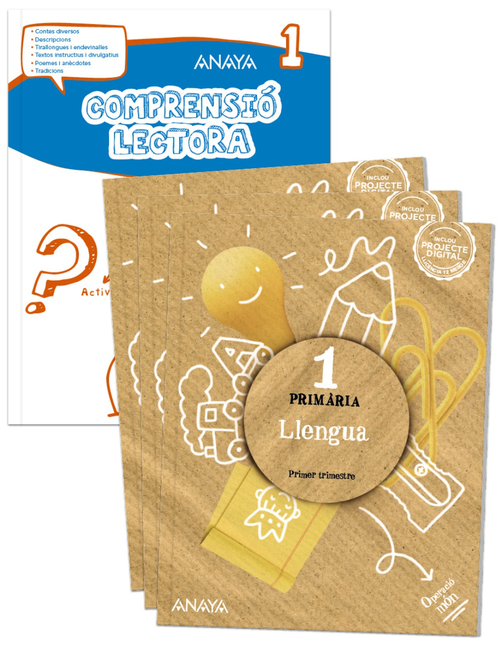 Llengua 1. (Incluye Compresió lectora 1.)