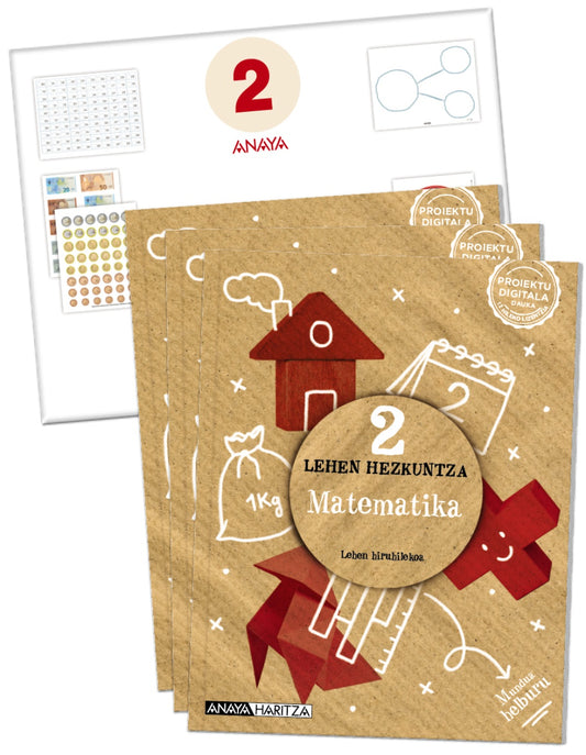 Matematika 2. (Incluye material manipulativo)