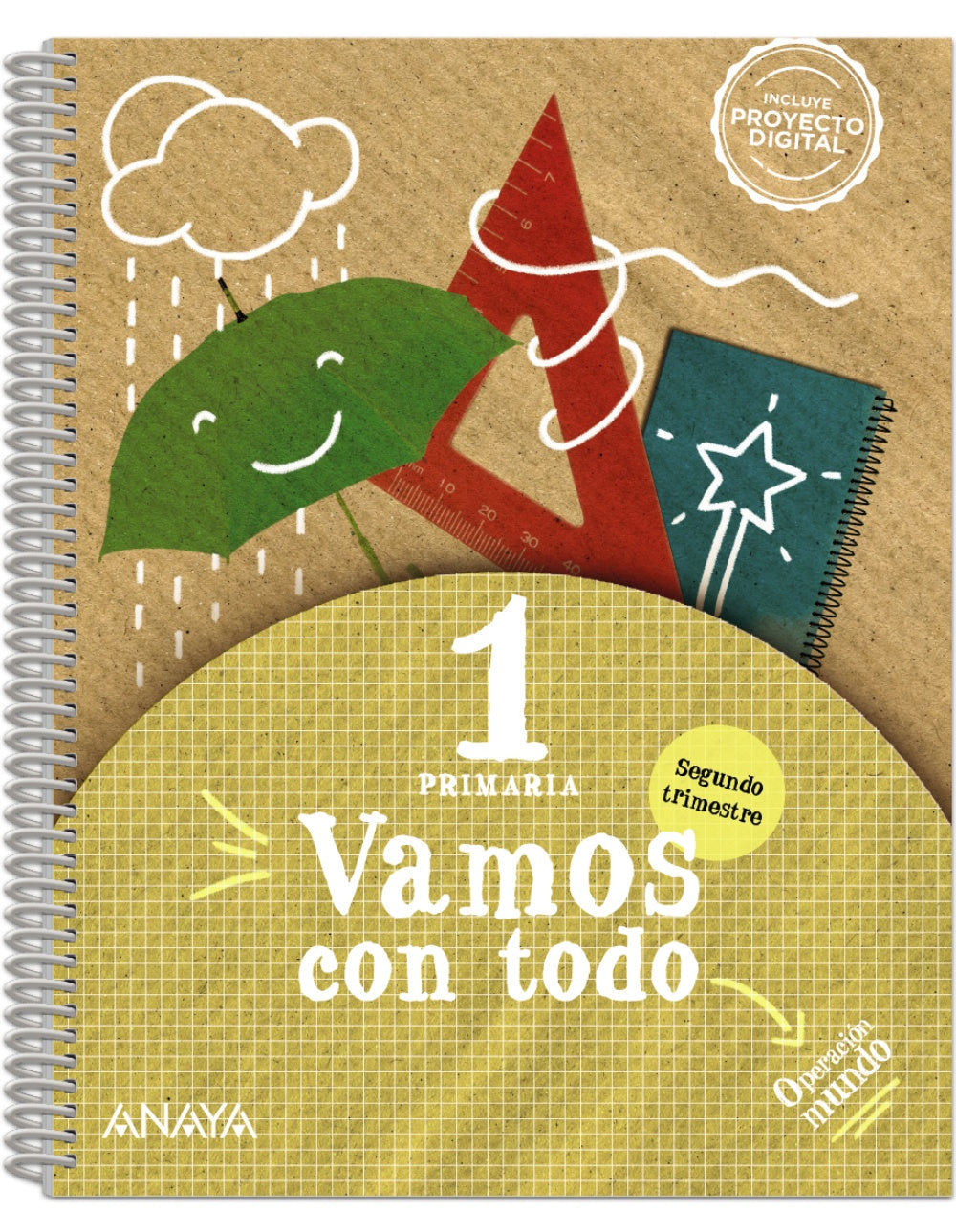 Vamos con todo 1. Segundo trimestre. Cuadrícula