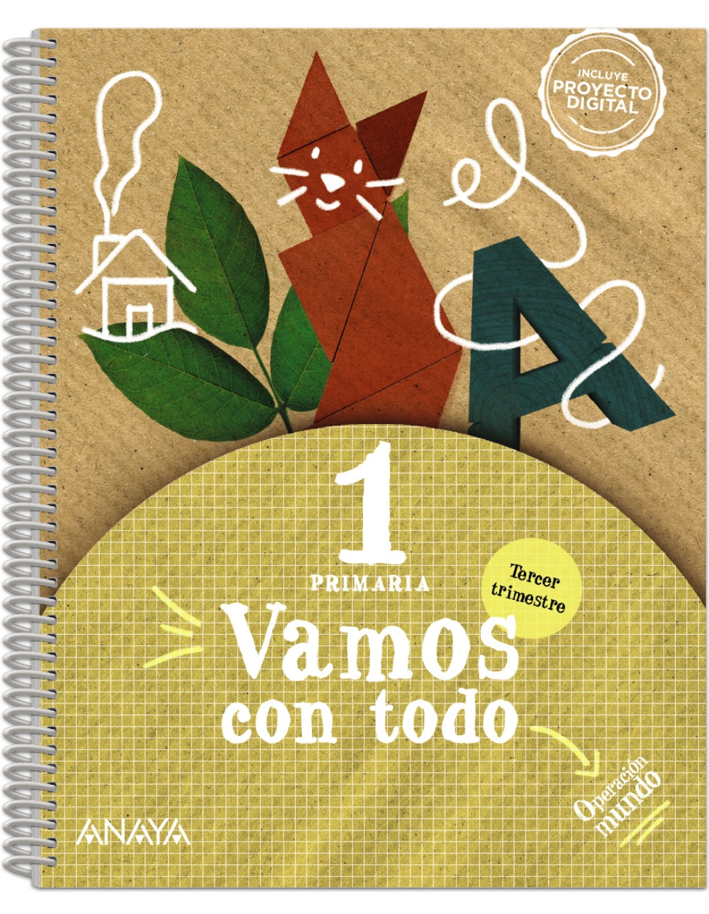 Vamos con todo 1. Tercer trimestre. Cuadrícula