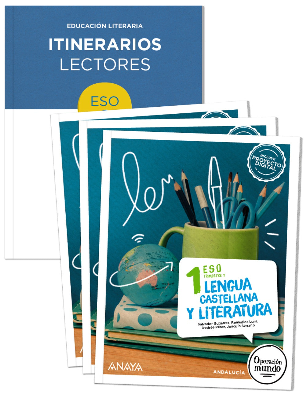 Lengua y Literatura 1. (Trimestres + Itinerarios lectores)