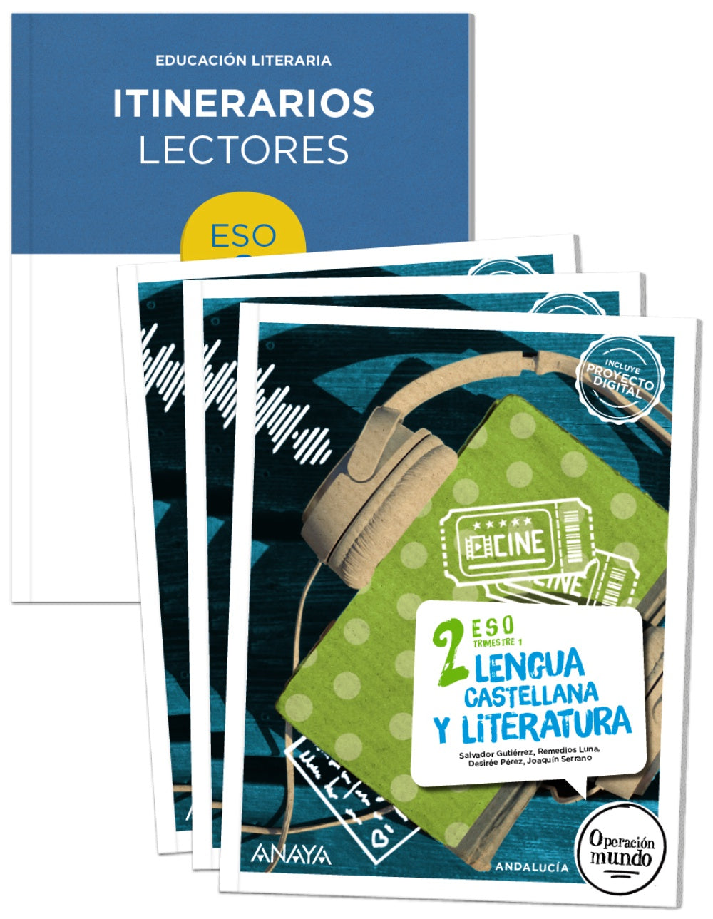 Lengua y Literatura 2. (Trimestres + Itinerarios lectores)