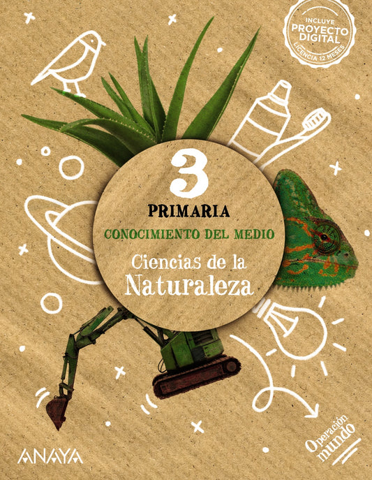 Conocimiento del Medio. Ciencias de la Naturaleza 3.