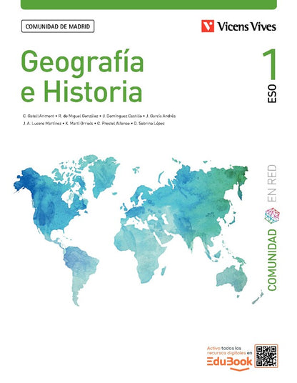 Geografía e Historia 1. Comunidad de Madrid (CeR). Nueva Edición