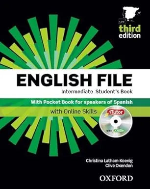 ENGLISH FILE INTERMEDIATE 3 ED STUDENT´S BOOK (9780194519793)