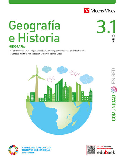Geografía e Historia 3 (3.1 Geografía 3.2 Geografía) (Comunidad en Red)
