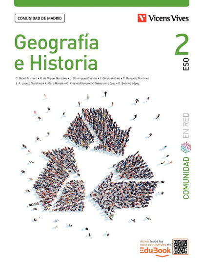 Geografía e Historia 2. Comunidad de Madrid (CeR). Nueva Edición