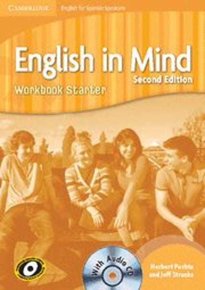 ENGLISH IN MIND FOR SPANISH SPEAKERS STARTER LEVEL WORKBOOK WITH AUDIO CD