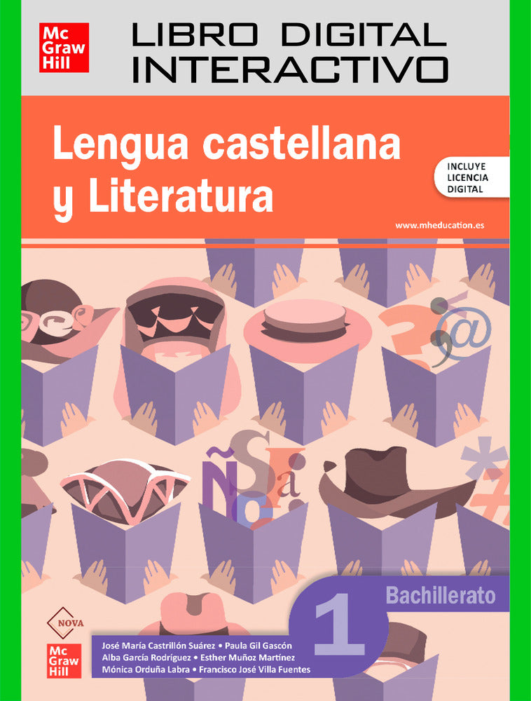 Libro digital interactivo Lengua castellana y Literatura 1.º Bachillerato. NOVA