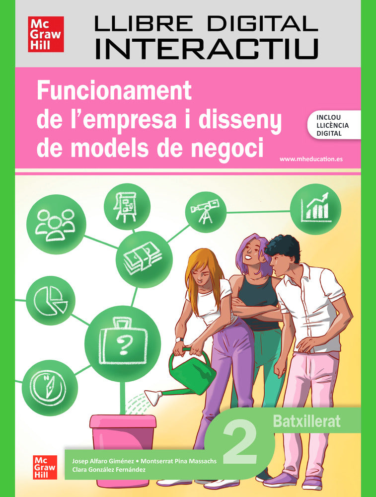 Llibre digital interactiu Funcionament de l’empresa i disseny de models de negoci 2n Batxillerat