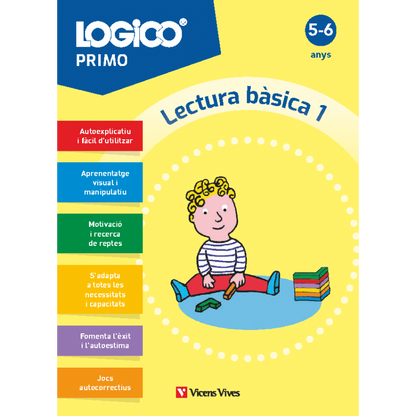 Logico Primo. Lectura bàsica 1 (5-6 anys) 16 fitxes