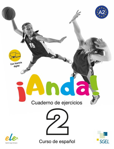 ¡Anda! 2 Cuaderno de ejercicios + licencia digital