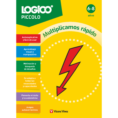 Logico Piccolo. Multiplicamos rápido (6-8 años)