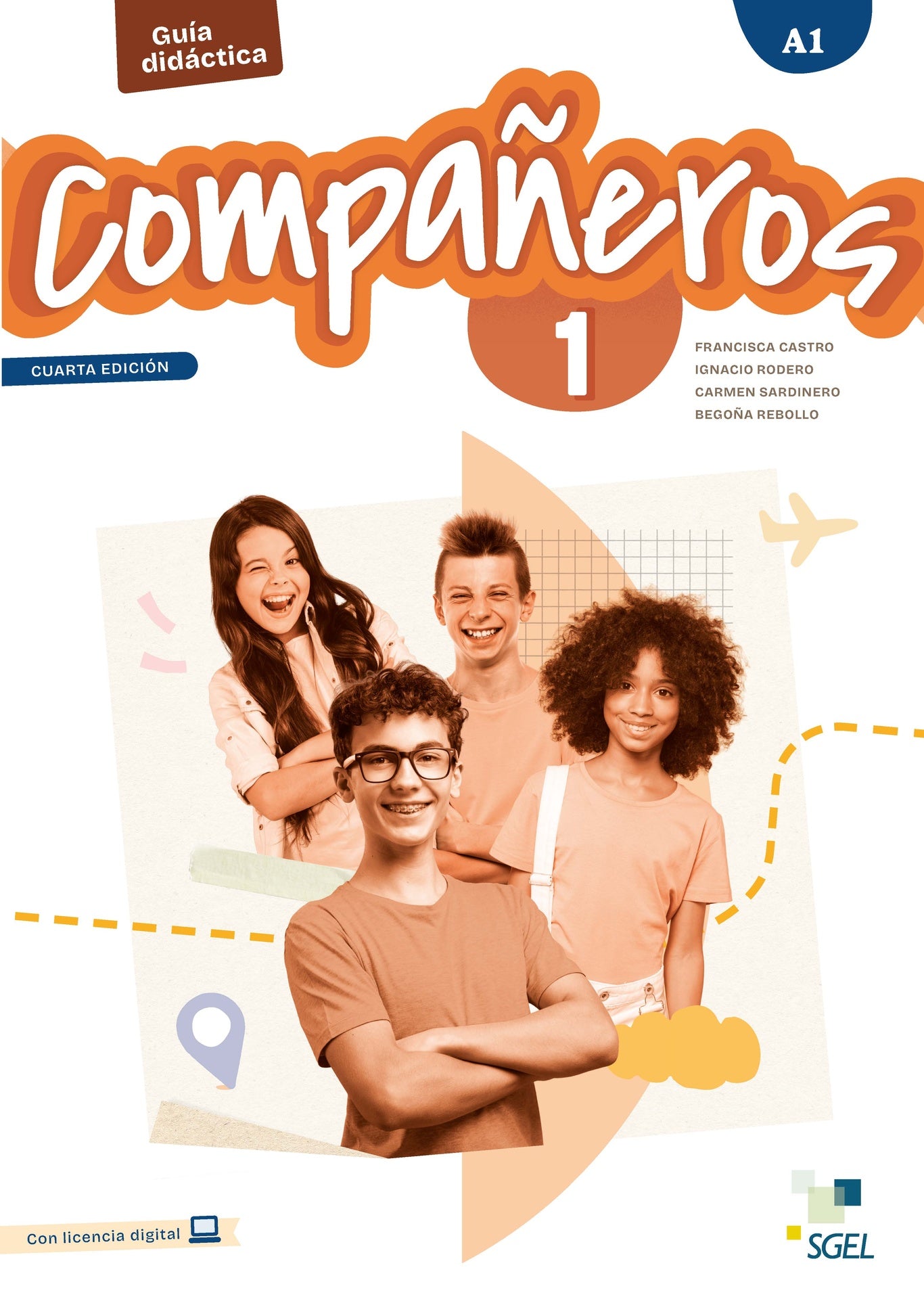 Compañeros 1 (cuarta edición) guía didáctica + licencia digital