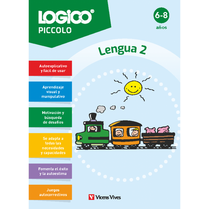 Logico Piccolo. Lengua 2. (6-8 años) 16 fichas
