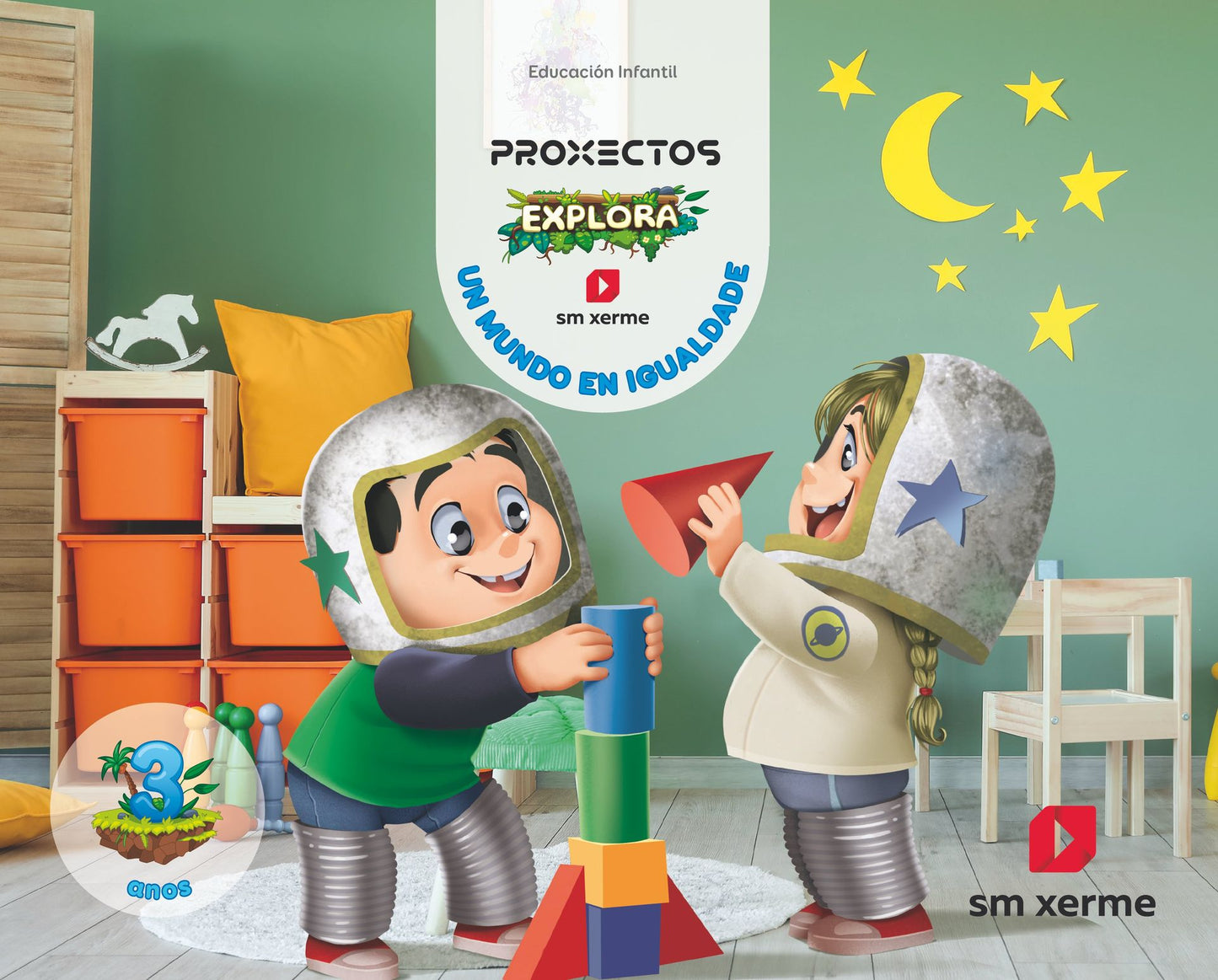 Un mundo en igualdade. 3 anos. Explora ciclo