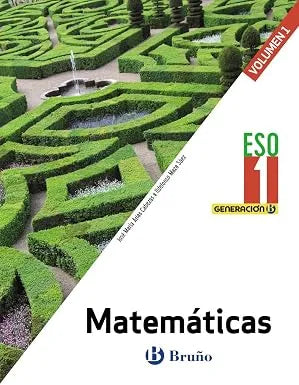 Generación B Matemáticas 1 ESO 3 volúmenes