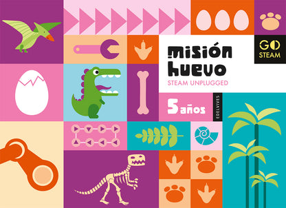 Proyecto Go Steam - Steam unplugged - 5 años : Misión huevo