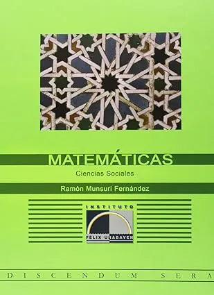 Matemáticas aplicadas a las ciencias sociales, 1 Bachillerato