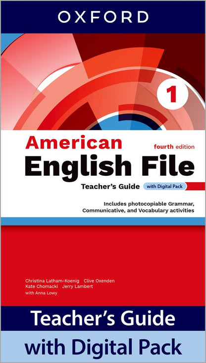 American English File 4th Edition 1. Teacher's Book Pack