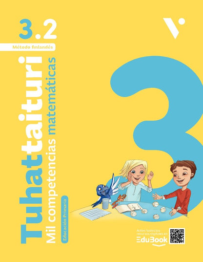Tuhattaituri 3.2. Matemáticas. Libro+ Fichas. NE
