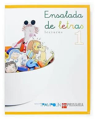 PROYECTO TRAMPOLIN, ENSALADA DE LETRAS - 1º Primaria