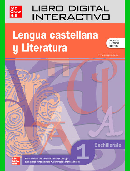 Libro digital interactivo Lengua castellana y Literatura 1.º Bachillerato