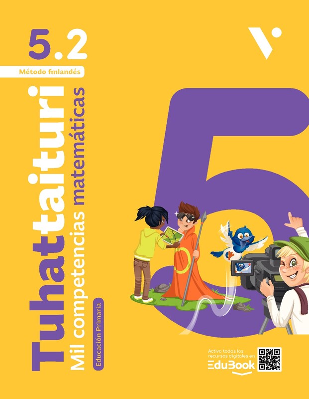 Tuhattaituri 5.2. Matemáticas. Libro+ Fichas. NE