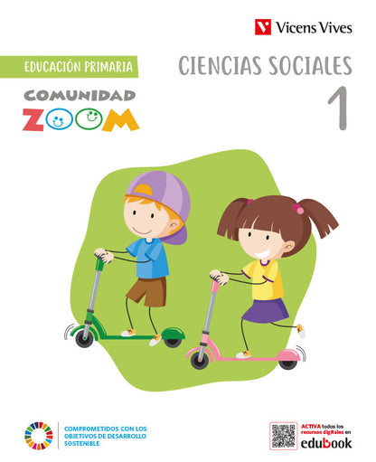 Ciencias Sociales 1. Libro y actividades de  bienvenida  (Comunidad Zoom)