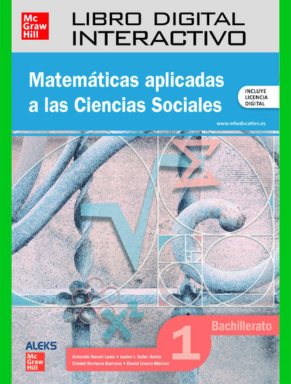 Libro digital interactivo Matemáticas Aplicadas a las Ciencias Sociales 1º Bachillerato
