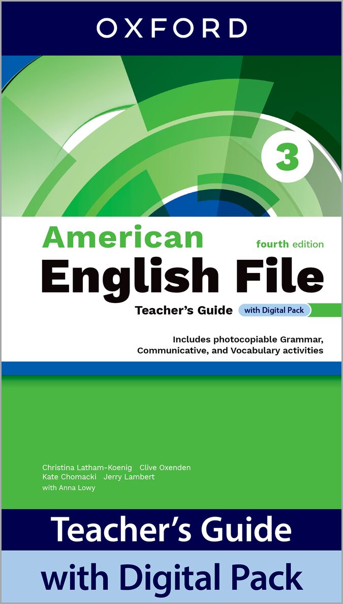 American English File 4th Edition 3. Teacher's Book Pack