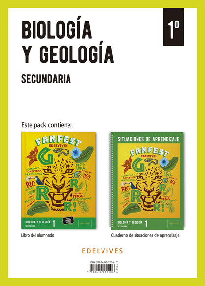 Proyecto: FanFest. Biología y Geología 1 Secundaria. Libro del alumnado + Cuaderno