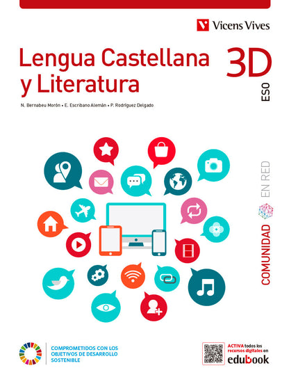 Lengua Castellana y Literatura 3D. (Comunidad en Red). Edición combinada