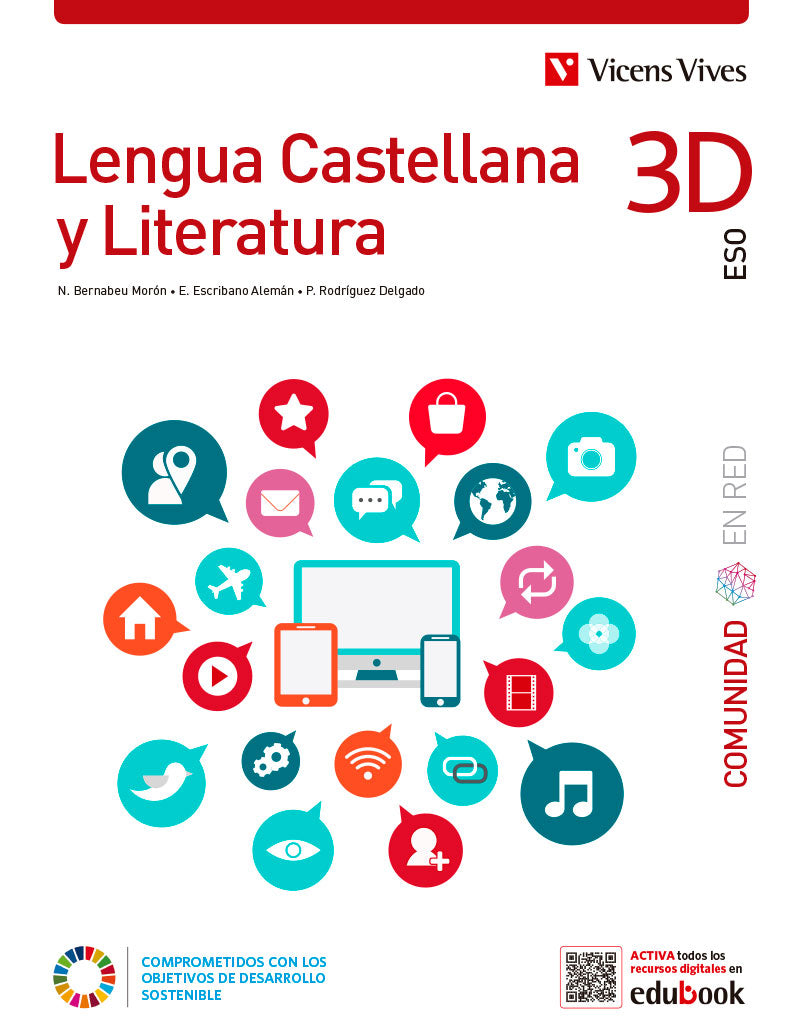 Lengua Castellana y Literatura 3D. (Comunidad en Red). Edición combinada